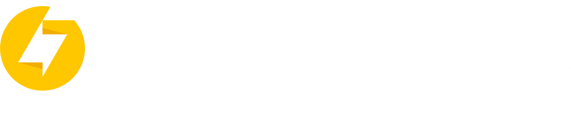 logo with tagline white
